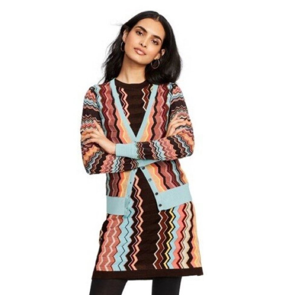 NWT Missoni for Target Chevron Cardigan SZ S